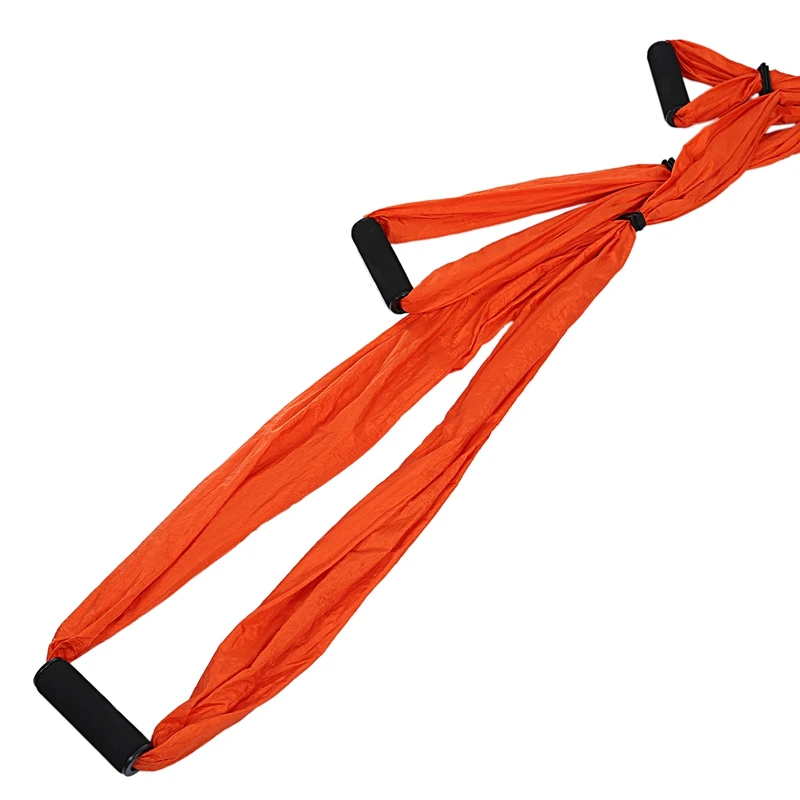 1,5 х 2,5 м Йога перевернутый инструмент антигравитационный гамак качели ткань качели-оранжевый, L