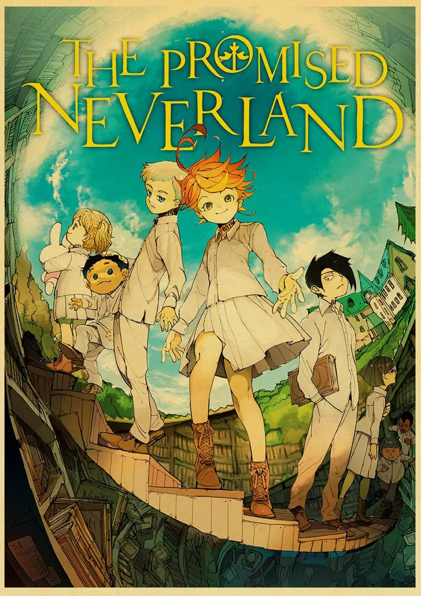 promised neverland season 2 Poster for Sale by Salgado90