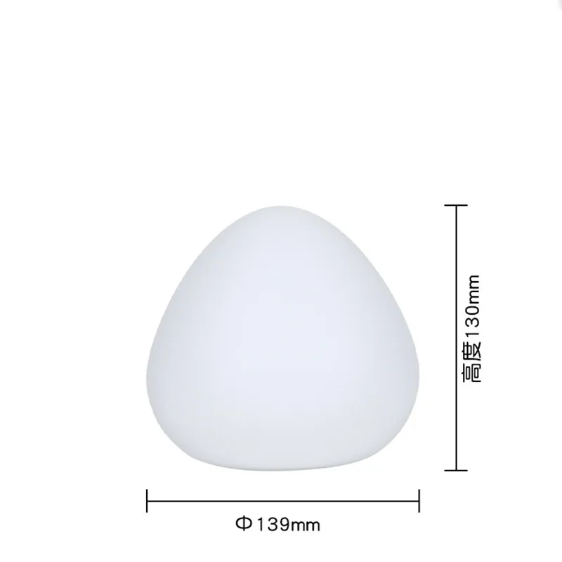 Luci notturne a LED con telecomando, lampada da tavolo a LED creativa per camera da letto, soggiorno, luce d'atmosfera ricaricabile tramite USB, lampada da scrivania a LED RGB_voghion.com