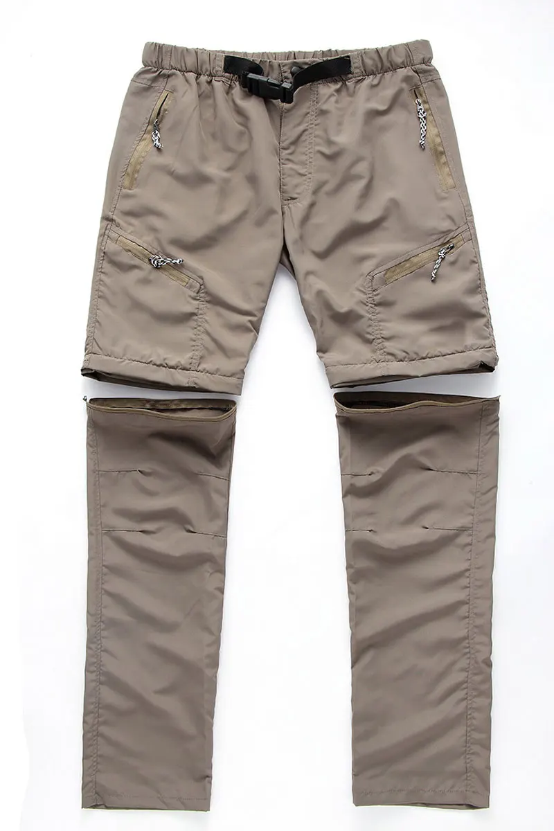 Mens Detachable Pants or Shorts Water 