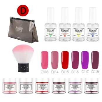 

Professional Dipping Powder System Liquid Natural Dry Nail Art Starter Kit 12PCS 12m Decoration Manicure Tools Set