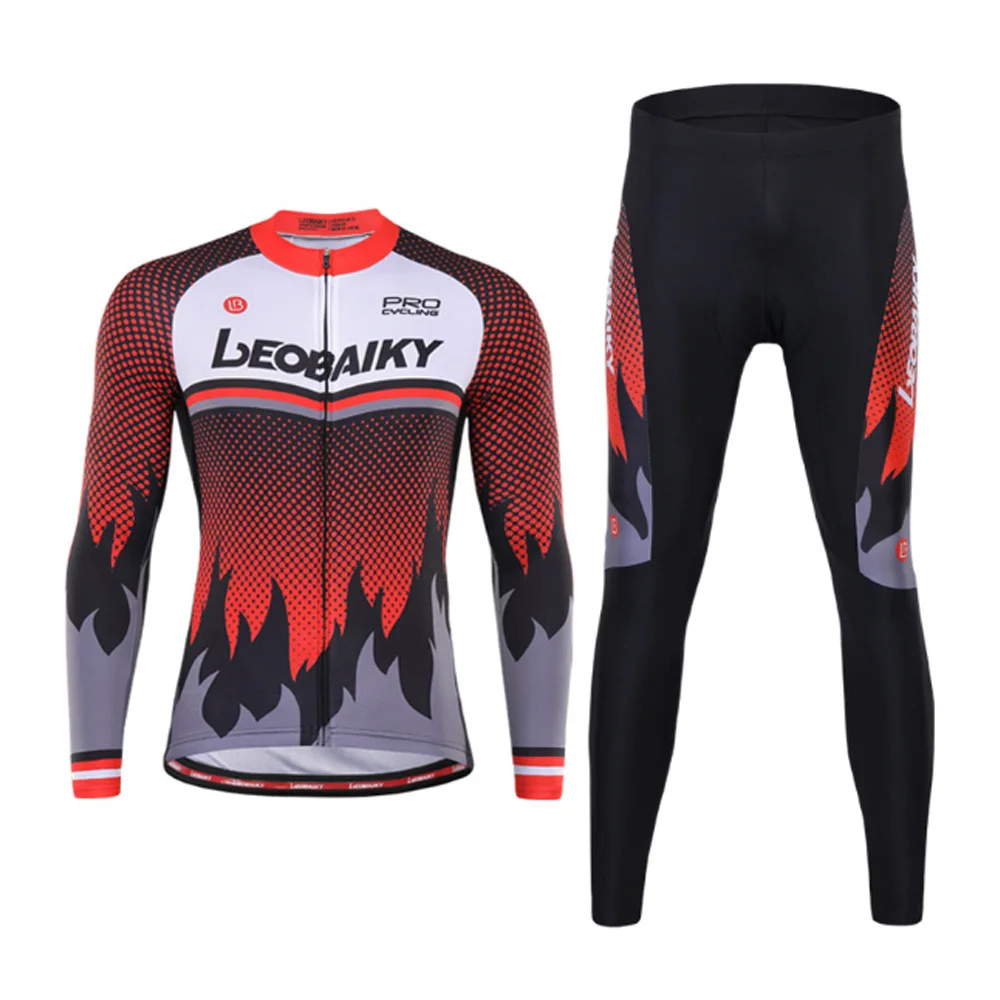 Одежда для велоспорта Maillot, Мужская зимняя одежда с длинным рукавом, Джерси для велоспорта, зимняя мужская одежда из теплого флиса, одежда для велоспорта, комплект одежды из Джерси - Цвет: 5