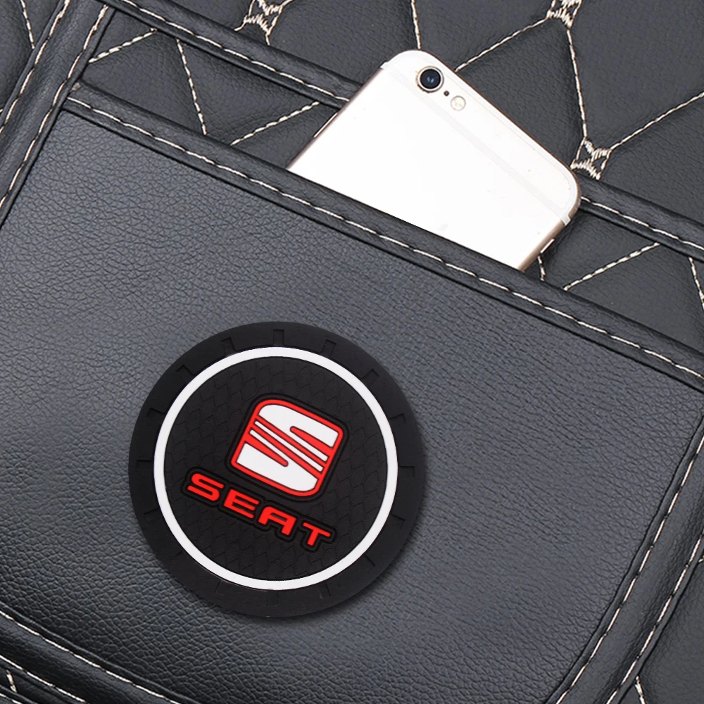 

Fiber leather Car Seat Backrest Anti Kick Pad Leather Anti Dirty Mat Back Anti-kick cover For SEAT Leon CUPRA R Ouyuebo Ibisa