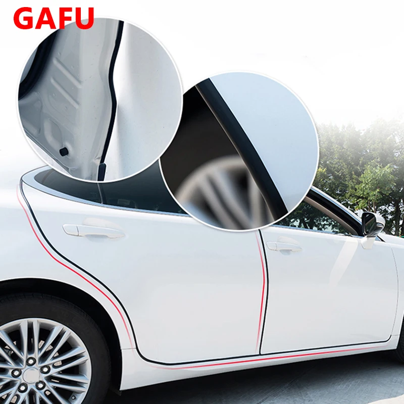 Door Protection Strips Rubber Edge Doors Moldings Side Protector Sticker For Renault Captur 2015 2020 2021 2022 Accessories | Автомобили и