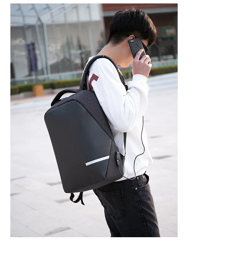 Водонепроницаемый рюкзак для ноутбука 15,6 15 16 дюймов бизнес рюкзак Противоугонный usb зарядка путешествия мужчины wo мужчины задний пакет сумка