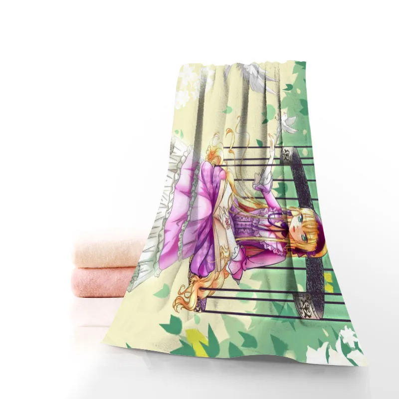 Gosick Towel Printed Cotton Face/Bath Towels Microfiber Fabric For Kids Men Women Shower Towels 70X140cm