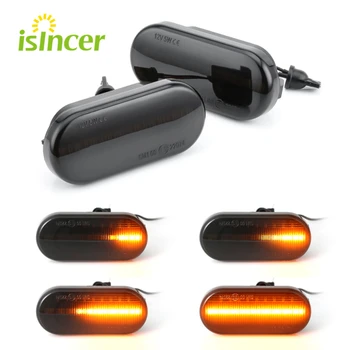 

2PCS LED Light Blinker Amber Smoke Side Marker Lights Turn Signal Lights led Indicator For VW Bora Golf 3 4 Passat 3BG Polo SB6