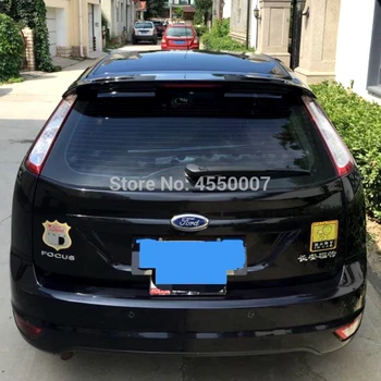 

UBUYUWANT For Ford Focus Spoiler High Quality ABS Material Car Rear Wing Rear Spoiler For Ford Focus 2006-2011