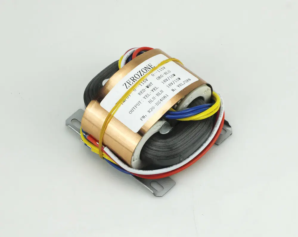 30VA Чистая медь r-ядро аудио трансформатор 6V* 2 9V* 2 12V* 2 15V* 2 18V* 2 24V* 2