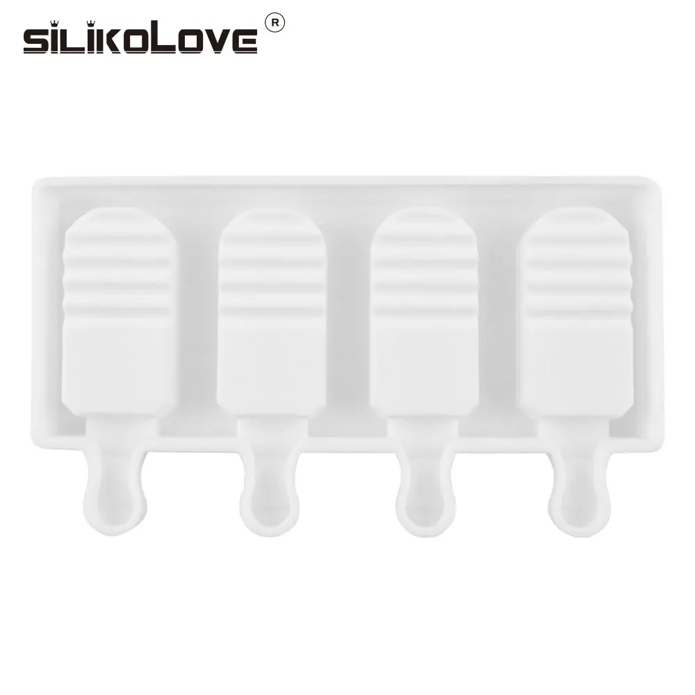 SILIKOLOVE поп мороженое плесень силиконовая форма для Фруктового мороженого на