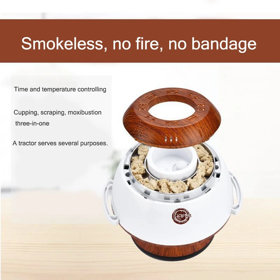 Portable Smart Smokeless Moxibustion Device (7)