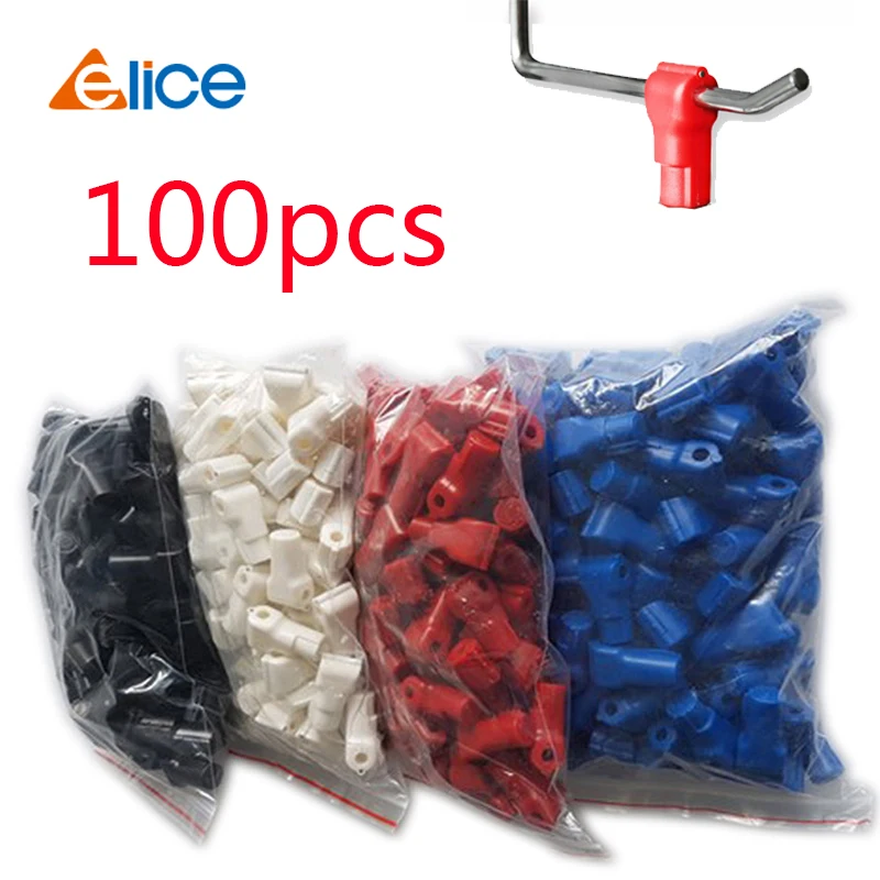 

100pcs/Lot Anti-Theft EAS Stop Lock For Store Display Security Hook Stem&Peg Plastic Diameter