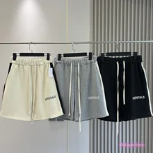 2021 Summer Men’s New Essentials Letter Printed Cotton Shorts Fashion High Street Outdoor Leisure Running Sports 5-Point Pants