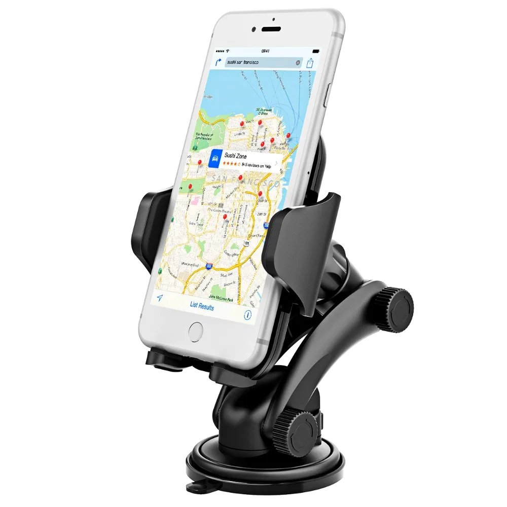 Mpow Универсальный Автомобильный держатель для приборной панели gps регулируемый держатель Колыбель с сильной липкой гелевой накладкой Автомобильный держатель для мобильного телефона