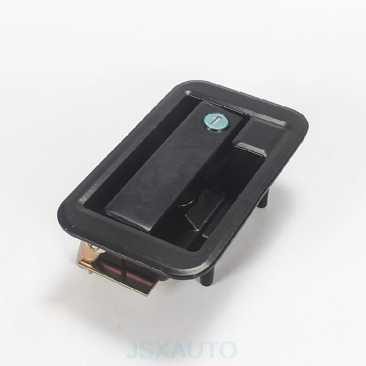 outer handle Аксессуары для экскаватора замок блок замок сердечник Ручка Дверной замок сборка для HYUNDAI R150 215 225 305-7 - Цвет: outer handle