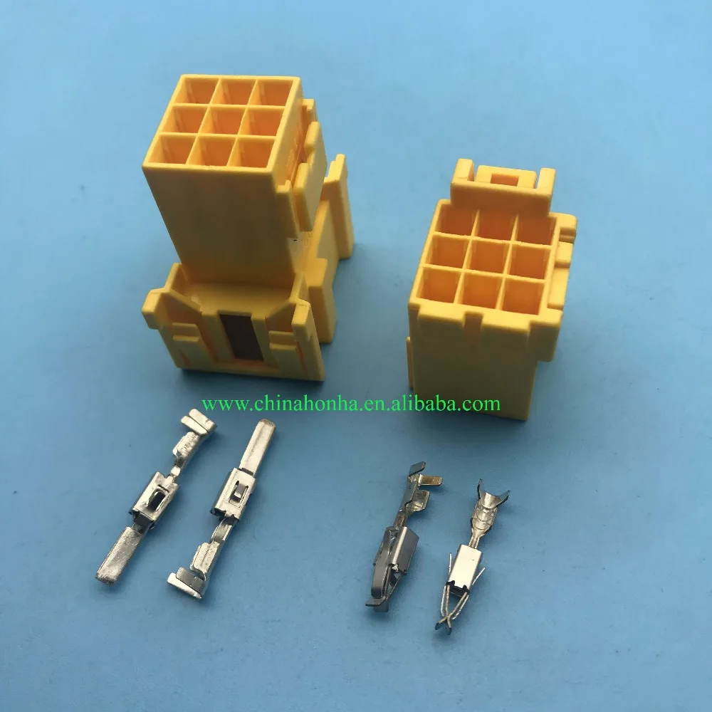 50/100 pcs TE разъем 1-967626-1 8-968971-1 корпус разъема, гнездо, 9 вывод(-ов), 5 мм, контакты серии AMP MCP 2,8