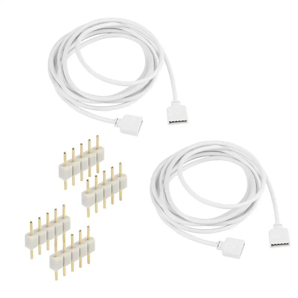 2PCS 2M 6.6ft LED Extension Cable 5-PIN Strip Connector Cord for SMD 5050 2835 RGBW Light Connection JK612 | Освещение