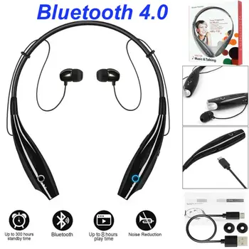 

Wireless Neckband Headsets with Microphone Bluetooth 4.0 In-Ear Earphones Hook In-ear Sport Earbud for iphone huawei xiaomi