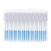 40Pcs/Box Push-Pull Interdental Brush 0.7mm Gum Wire Brush Oral Care High Quality ► Photo 1/6
