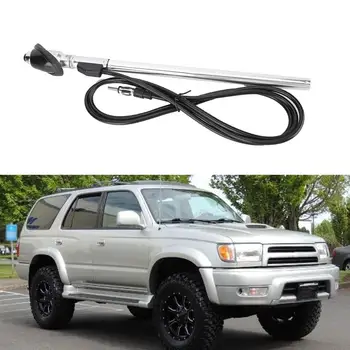 

Car Radio Antenna Aluminum Alloy Car Antenna Replacement Accessories With Bracket For Toyota 4Runner Hilux Surf KZN185 1995-2000