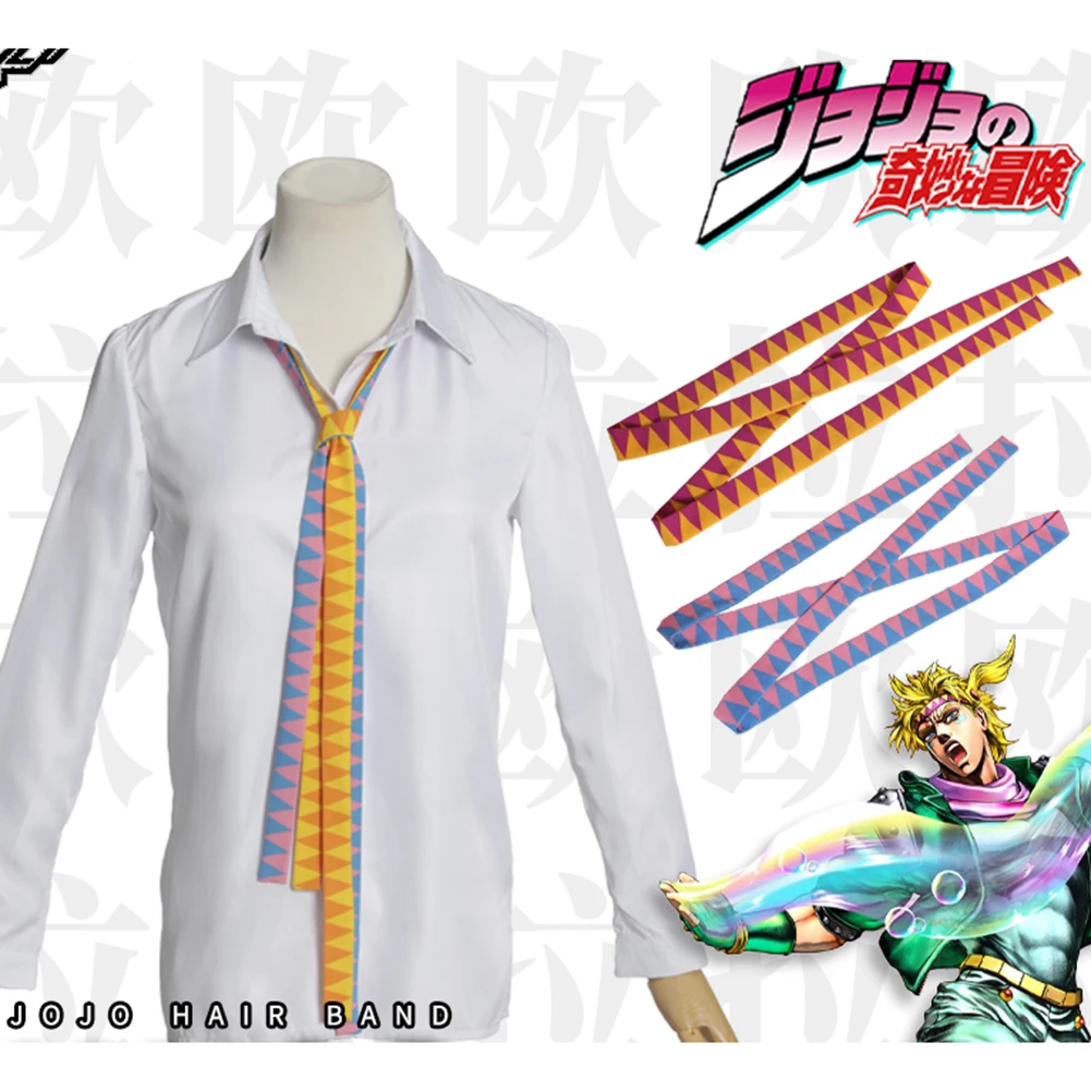 Brdwn JoJo 'S Aneh Petualangan Jonathan Joestar Joseph Joestar Kujo Jomaro Hairwear Bandana