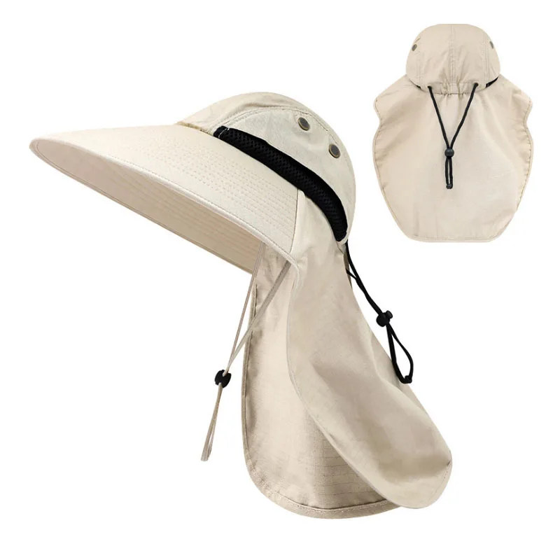 UV50+ Outdoor Fishing Cap Sun Hat 