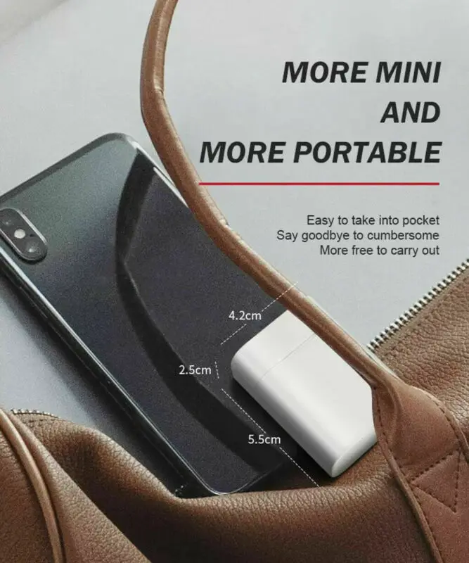PYMH Waterproof TWS Wireless In Ear Stereo Bluetooth 4 2 Earphone Headset Sport Touch Control Headphone Earbud