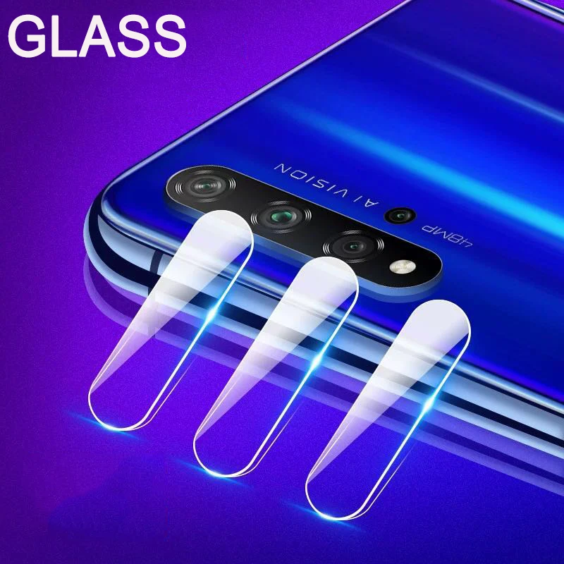 4 шт. закаленное стекло для камеры Huawei Honor 20 Pro взрывозащищенное Защитное HONOR pro