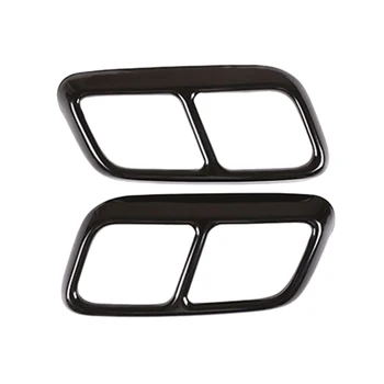 

for Land Rover Range Rover Sport 2018-2019 Rear Exhaust Muffler Tail Pipe Cover Car Exteriot Trim Protection Decoration