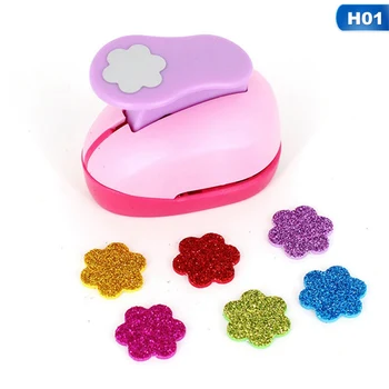 

Free Ship Flower Diy Paper Cut Eva Foam Maker Puncher Scrapbooking Labor Saving For Kid Hole Punch