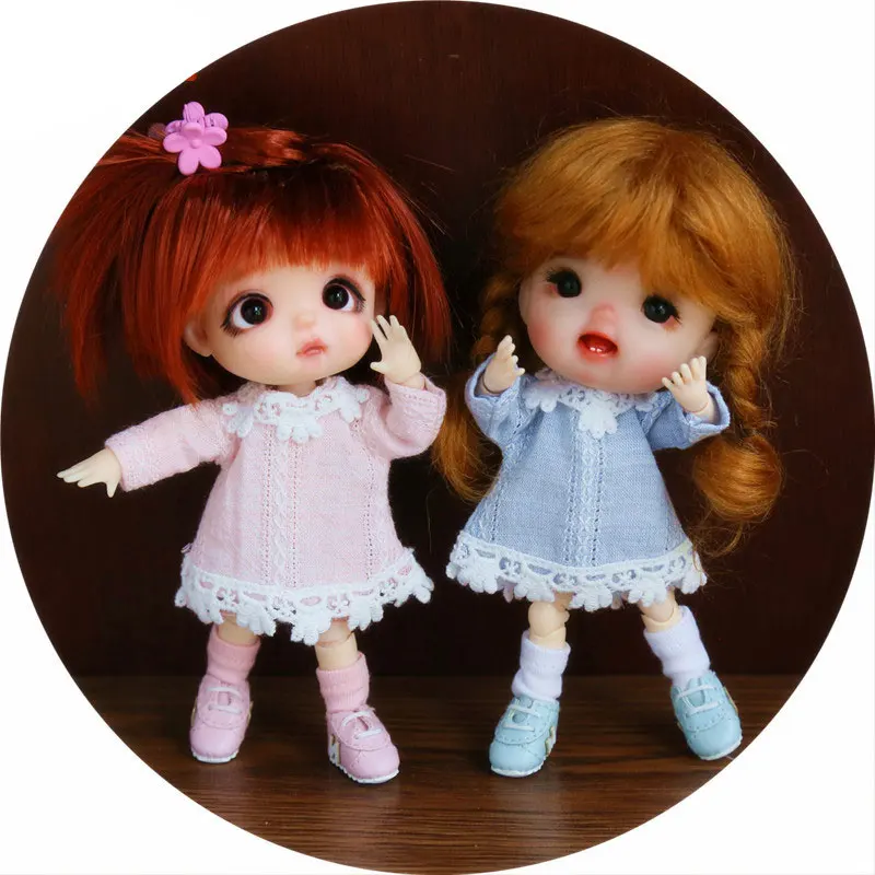 

Ob11 baby clothes 1/12 BJD beauty knot baby pig clothes doll accessories dress doll clothes skirt toys
