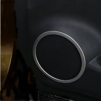 

Car styling interior frame speaker box plated ring for Nissan Qashqai 2016-2018 car sticker