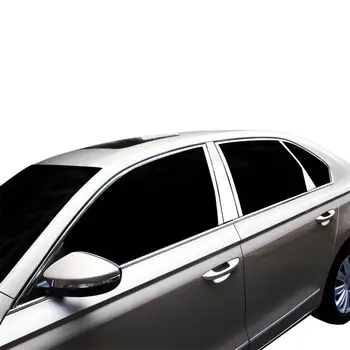 

Auto Automovil Modified Automobile Window Exterior Accessories Protecter Bright Sequins Decoration Parts 16 FOR Volkswagen Bora