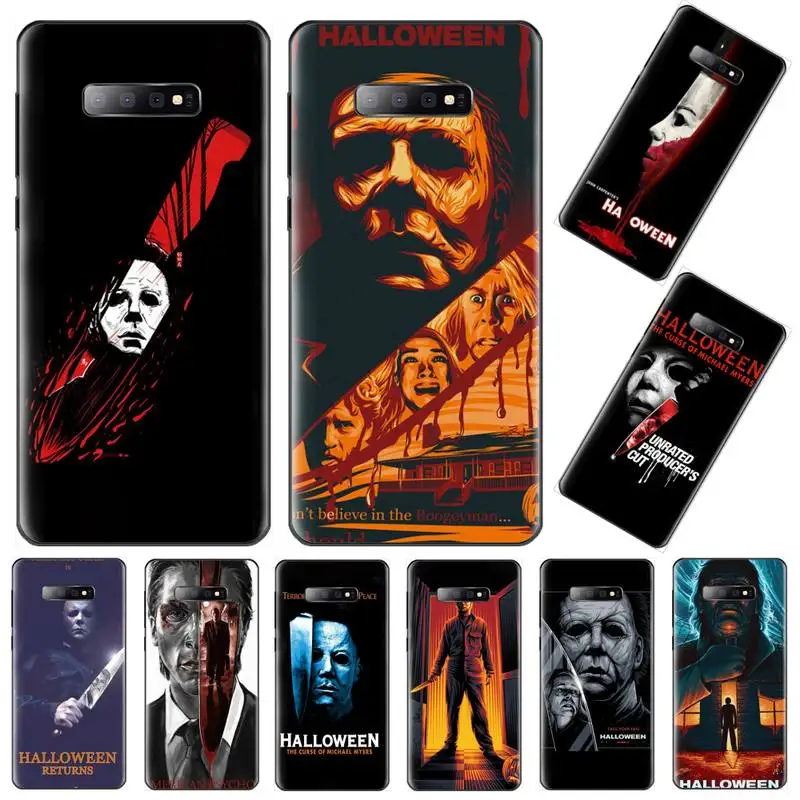 

Halloween The Curse Of Michael Myers Phone Case For Samsung Galaxy S8 S9 S10 Plus Lite S10E Note 3 4 5 6 7 8 9 10 Pro cover