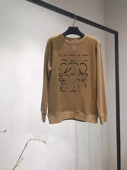 

Aulead Letter Embroidery Women's Sweatshirt 2019 Autumn Winter New Woman Tops Clothes Casual Sportswear Pullover Plus Size Women