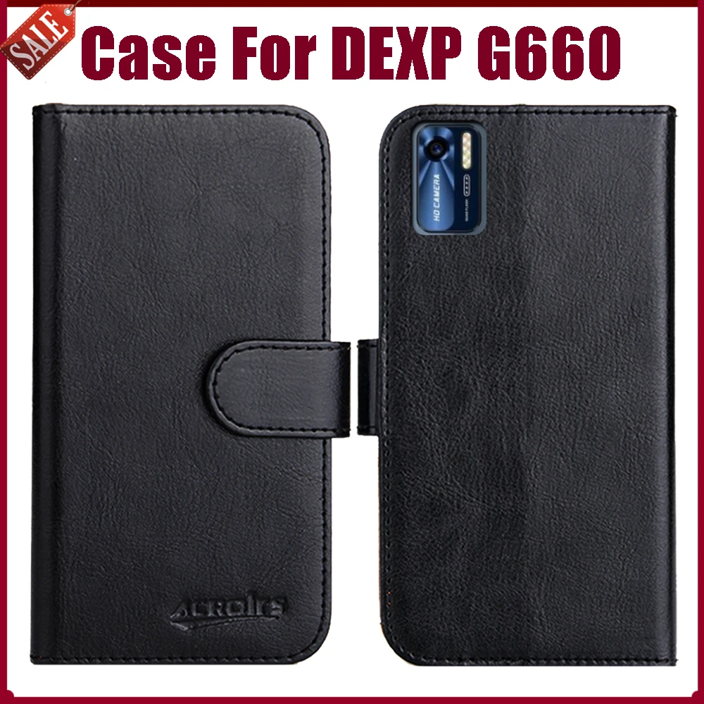 Горячая распродажа! Чехол DEXP G660 6 53 дюйма Модный мягкий кожаный чехол-книжка