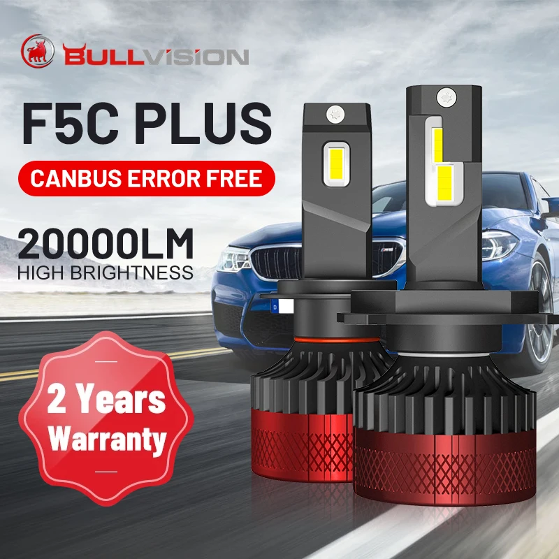 H1 الصمام العلوي F5 F3 20000LM LED H7 9012 HIR2 H11 H8 9005 9006 HB3 HB4 في Canbus خطأ شحن 6000K CSP رقائق STG منخفضة شعاع ل عدسة