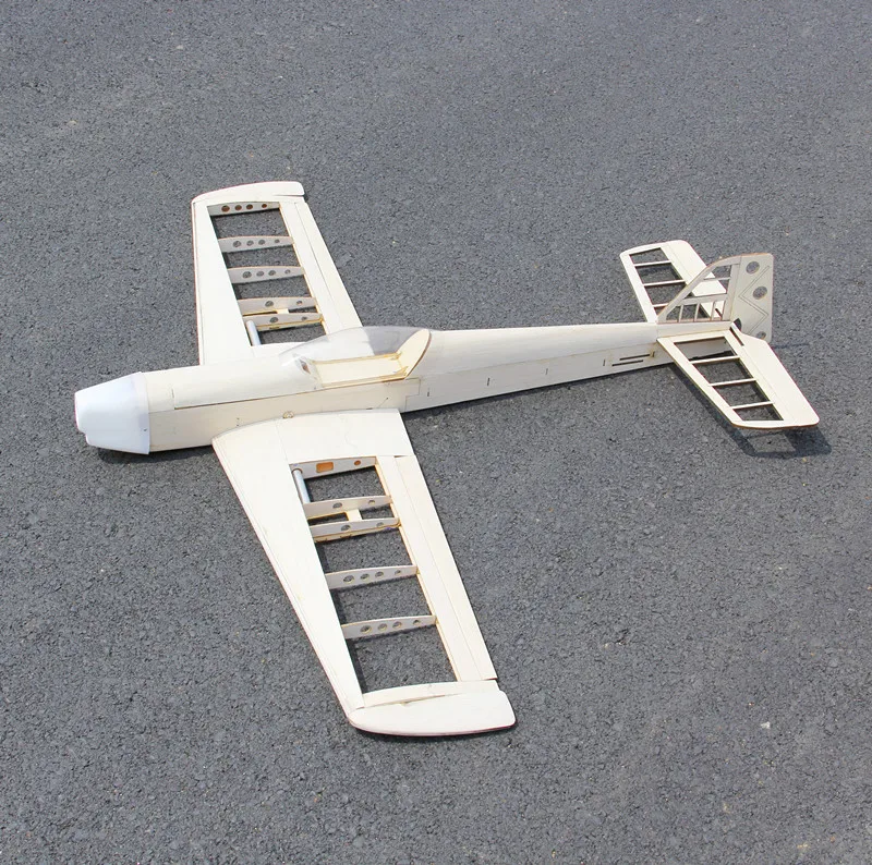 wooden rc plane