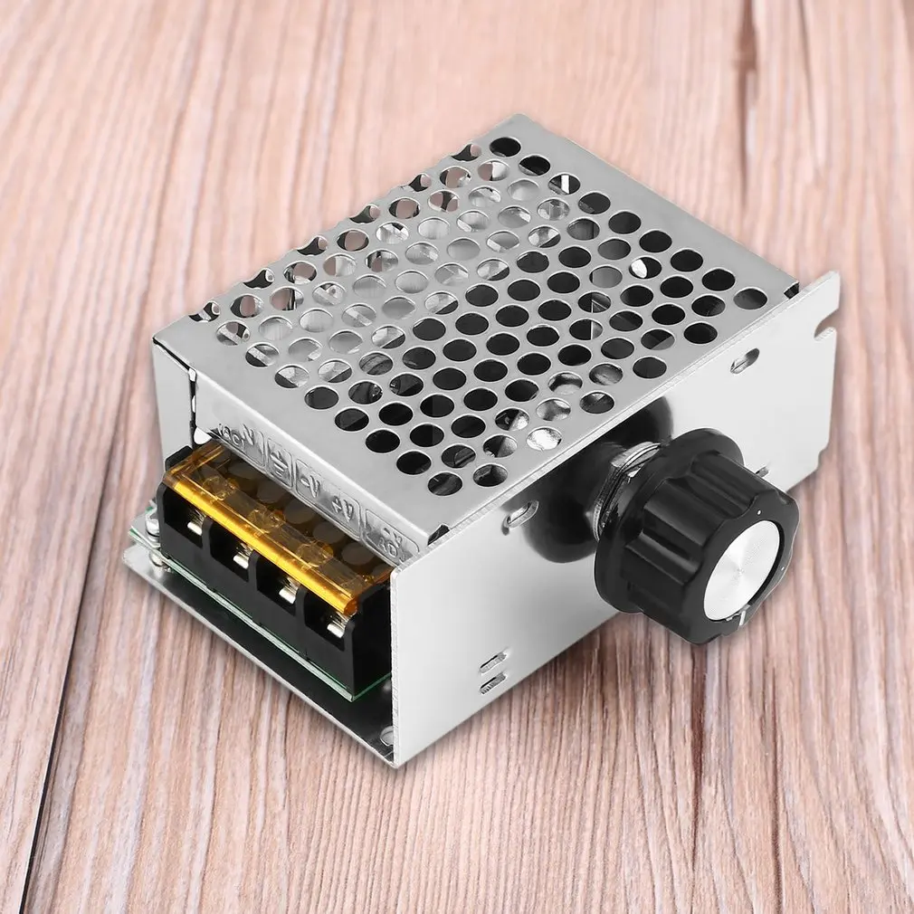 4000W 220V SCR Напряжение Регулировка регулятора мотора Скорость Управление диммер