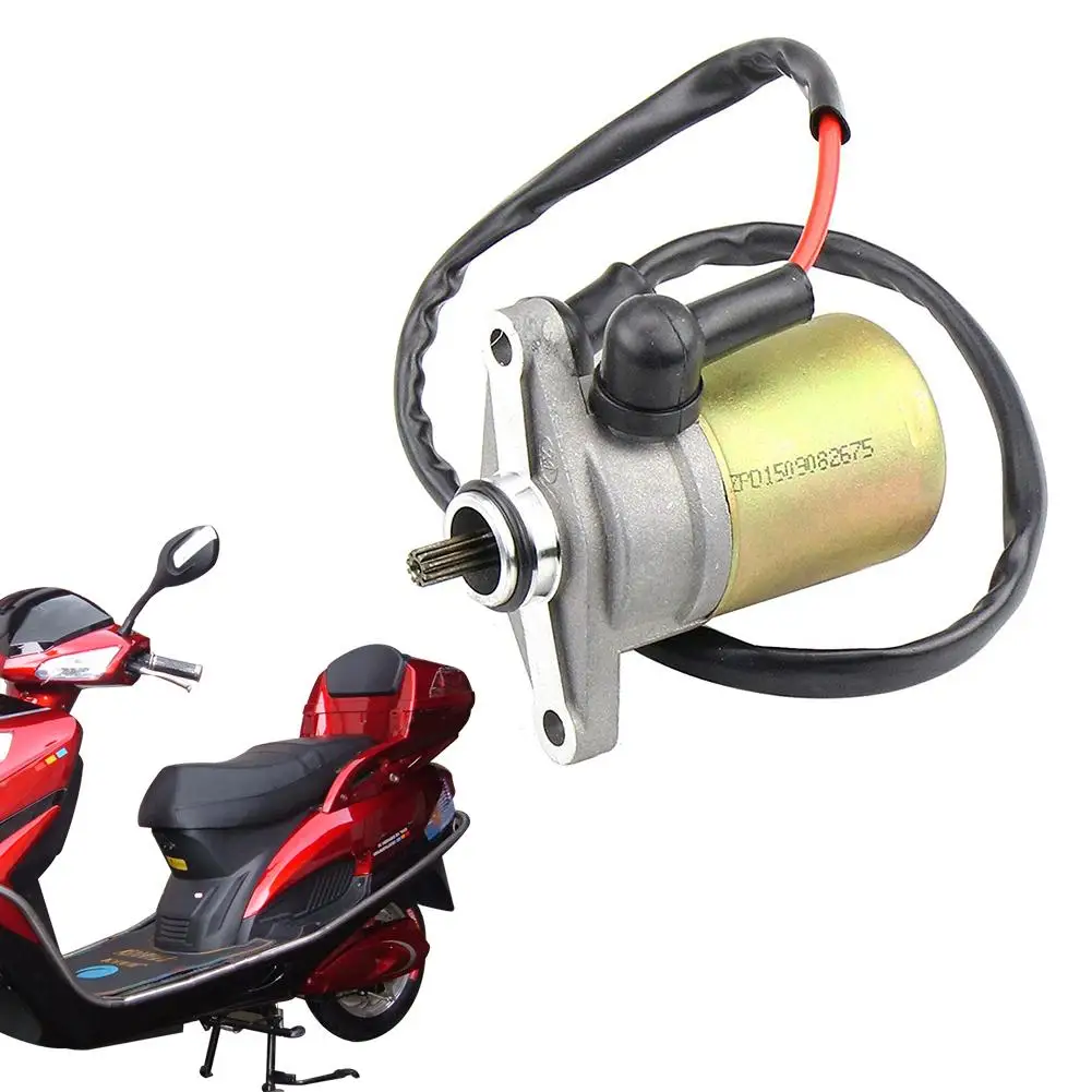 Мотоцикл Электростартер двигатель в сборе GY6 GY6 50cc-80cc детали двигателя мотоцикл Электростартер двигатель аксессуары
