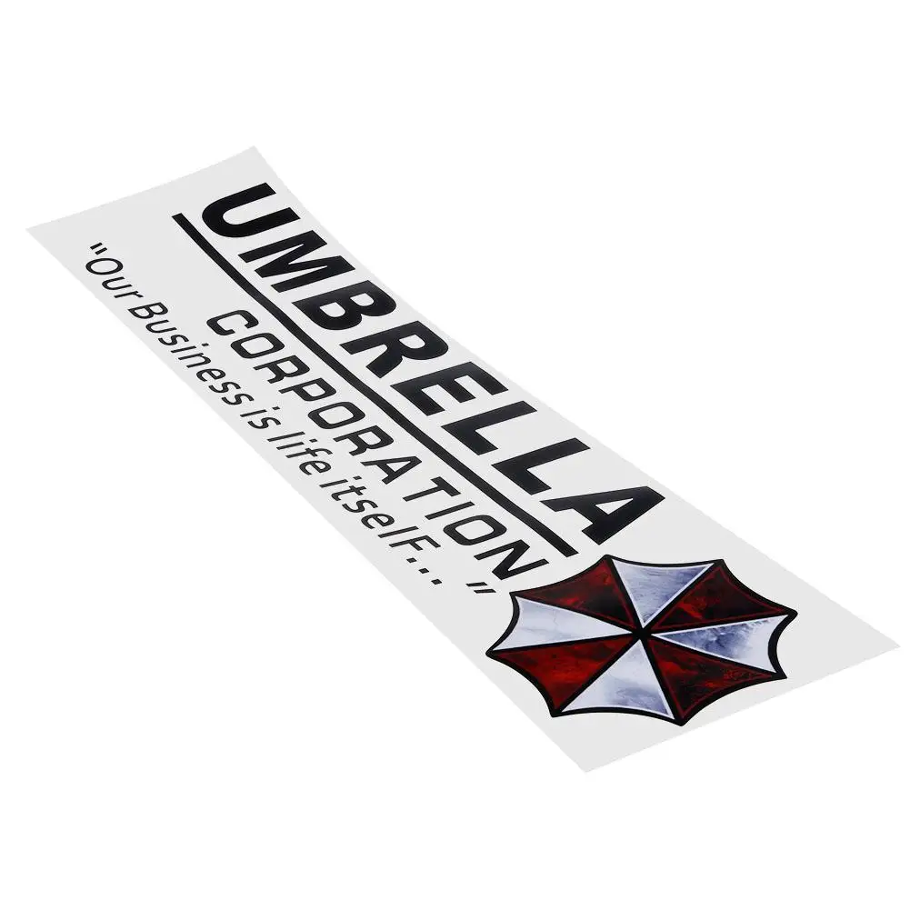 1Pcs Umbrella Corporation Auto Vorne/Heckscheibe Aufkleber Auto
