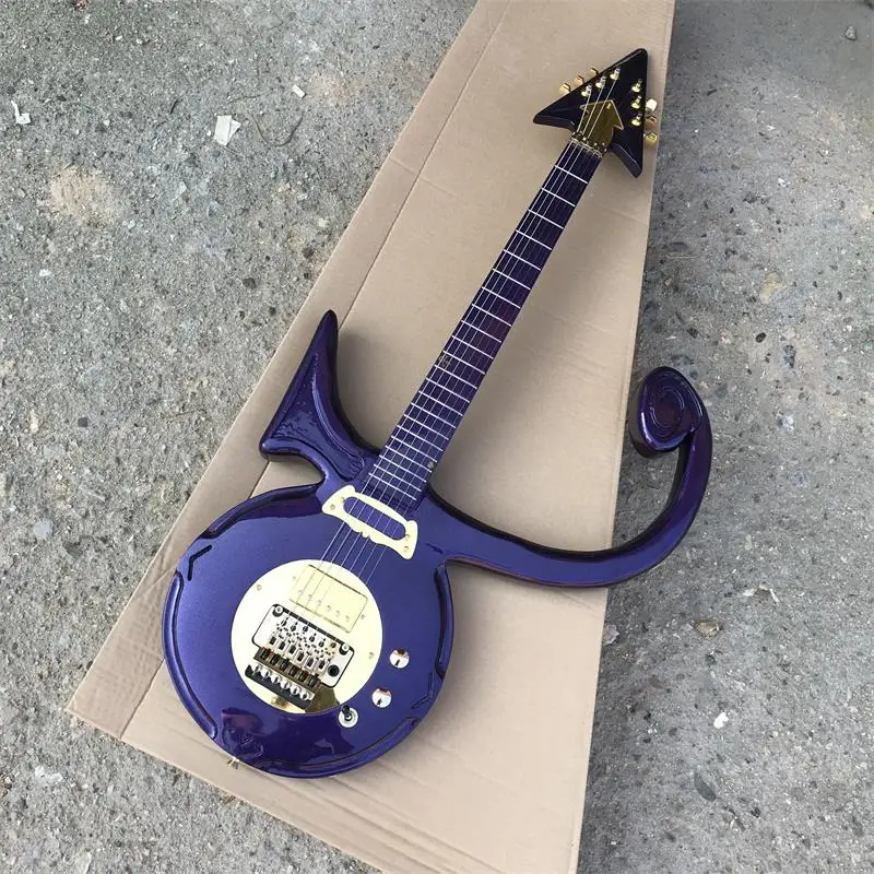 Modelo de sitmbolo de amor de guitarra Electrica Prince todos los colores disponibles cuerpo de caoba de arce con cuello de arce