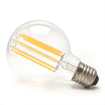 

Mabor E27 G80 6W LED Bulb Retro Filament COB Candle Light Lamp White/Warmwhite