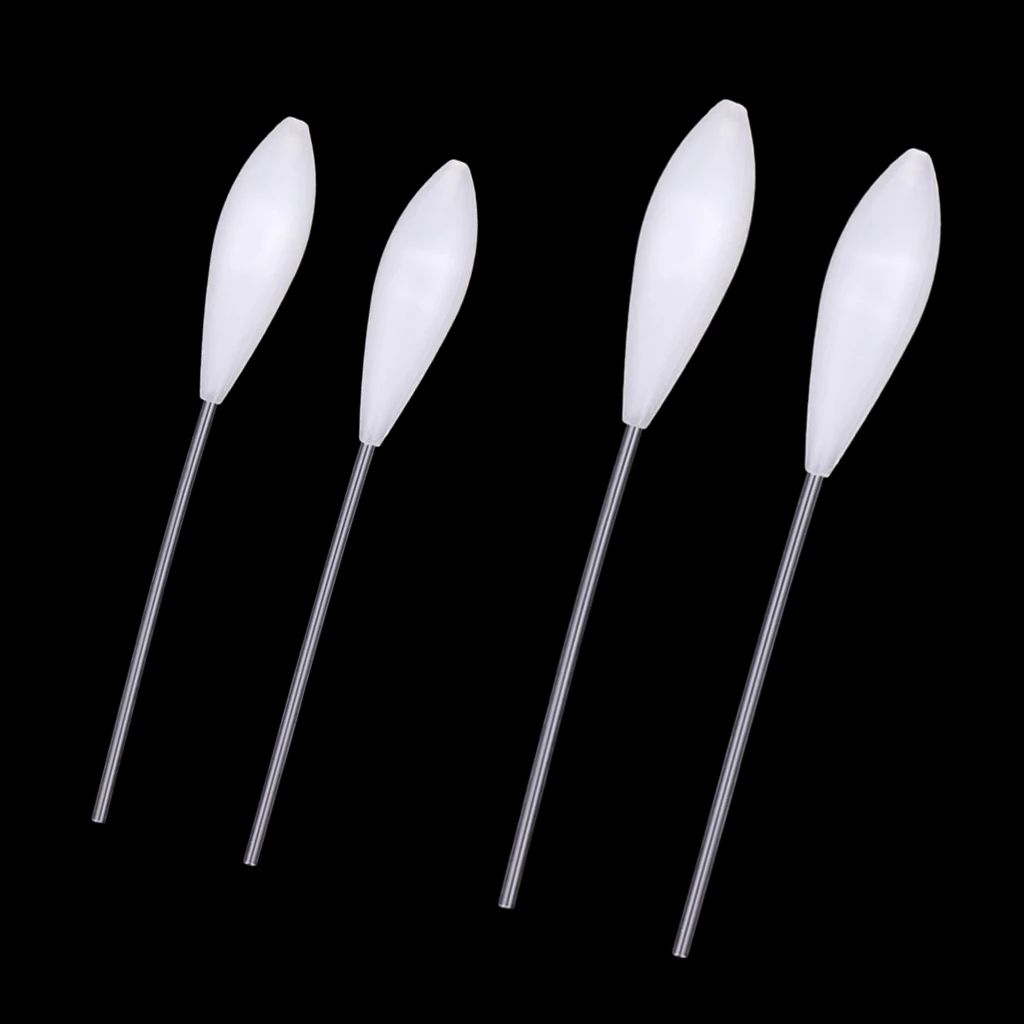 4pcs Acrylic Floating Spirolino Bombarda Fishing Float for Casting Lures or Flies to a Long Distance