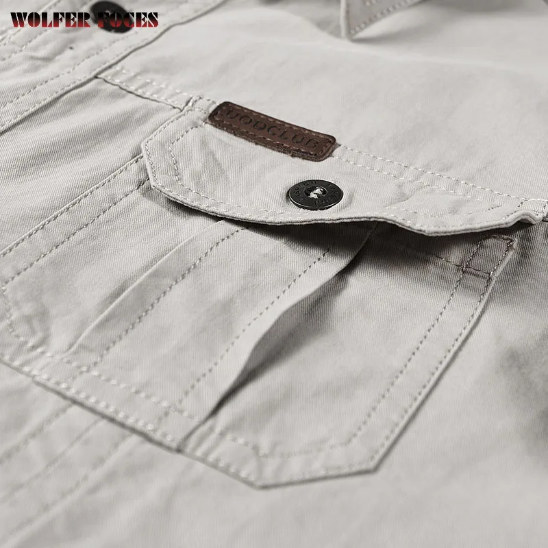 Shirts For Men men casual shirts Oversized Men's Clothing Long Sleeve Casual Cotton Shirt Spring Oxford Male Jackets Cardigan Fashion Blouse Coat