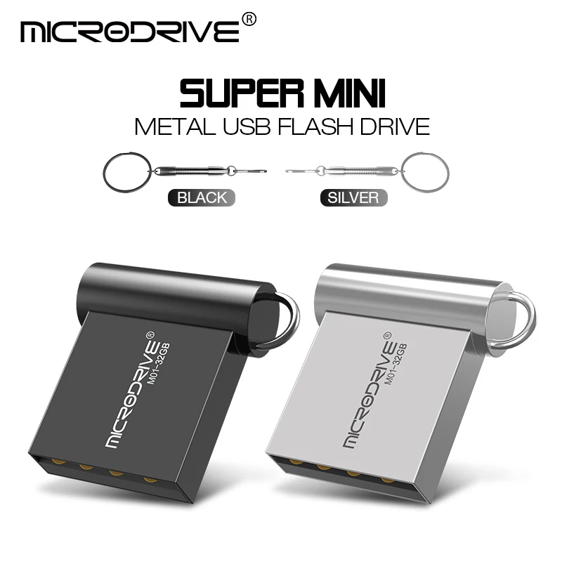 Супер Мини крошечный металлический usb флэш-накопитель реальный 64 ГБ 16 ГБ 32 ГБ флеш-накопитель металлический 4 ГБ 8 ГБ usb флеш-накопитель Флешка usb флешка