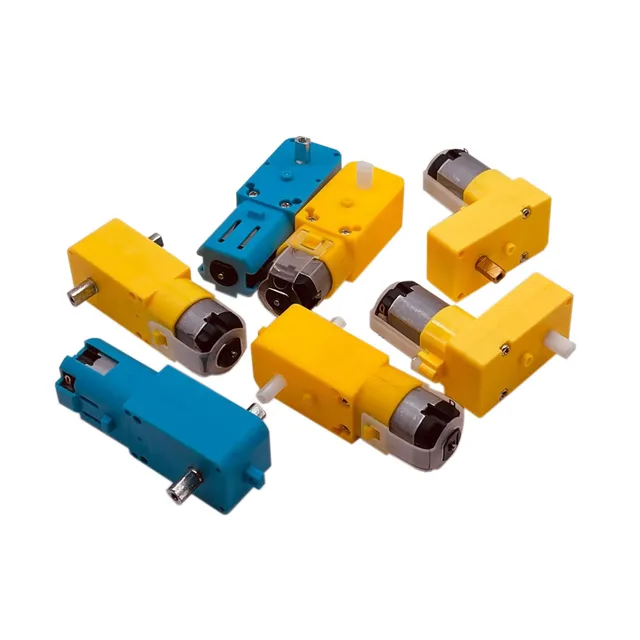 Dc3V-6V Dc Gear Motor Tt 1: 48/1: 90 Erős Mágneses 2 Kerék Négykerék-Meghajtó Intelligens Autó Robot Gumi