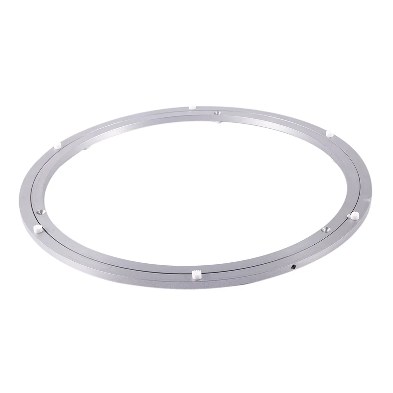 

Aluminium Rotating Turntable Bearing Swivel Plate 18 Inch Silver