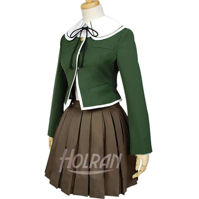 Danganronpa V3 : Trigger Happy Havoc Chihiro Fujisaki костюмы для косплея JK школьная форма девочек