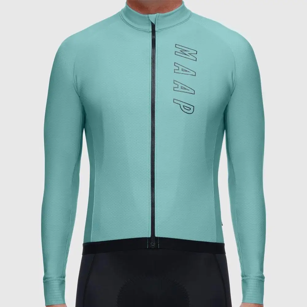 Maap рубашки для велоспорта мужские велосипедные Джерси Зимние флисовые Майо комплект для велоспорта Майо ciclismo invierno hombre camisa ciclismo masculina - Цвет: jersey